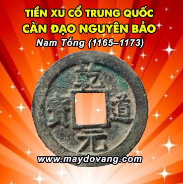 CÀN ĐẠO NGUYÊN  BẢO - TIỀN XU CỔ NHÀ NAM TỐNG 